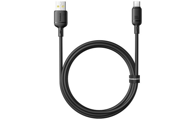 Baseus Silky Series Fast Charging Cable USB to Type-C 100W 1m - Black